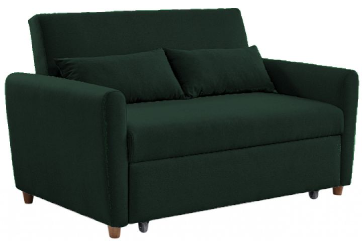 Slaapfauteuil \'San Francisco\' - Donkergroen in de groep Meubels / Banken / Slaapbanken bij Reforma (MLM-502390-DarkGreen)