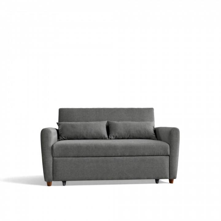 Slaapfauteuil \'San Francisco\' - Donkergrijs in de groep Meubels / Banken / Slaapbanken bij Reforma (MLM-502390-Darkgrey)