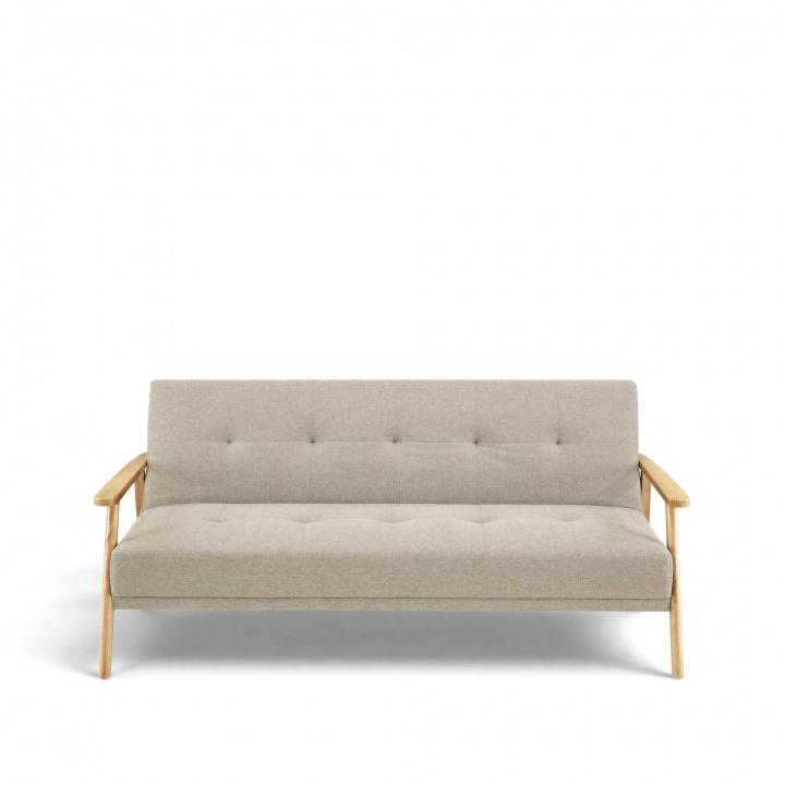 Slaapbank \'Klippan\' - Beige in de groep Meubels / Banken / Slaapbanken bij Reforma (MLM-502650-beige)