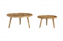 Salontafel \'Manarola\' 2 delen - Bruin