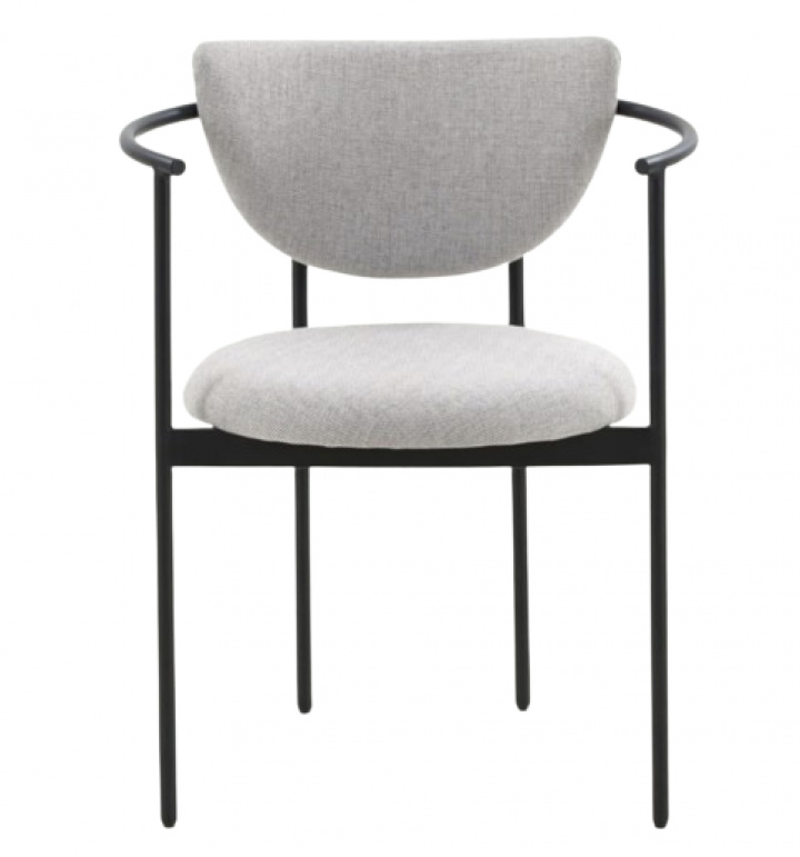 Stoel \'Lunar\' - Grijs in de groep Meubels / Zitmeubels / Stoelen bij Reforma (NJ1190-3C)