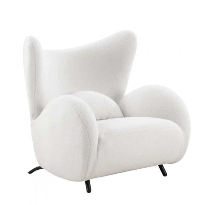 Fauteuil \'Big Buffalo\' - Wit in de groep Meubels / Zitmeubels / Fauteuils bij Reforma (Nj1186-SW01)