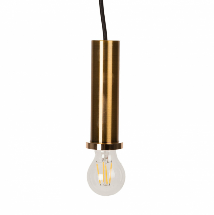 Plafondlamp \'Simple\' - Messing in de groep Verlichting / Lampen / Plafonds bij Reforma (PL047-L-brass)
