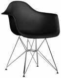 Stoel \'Bjurholm\' - Zwart stalen poot