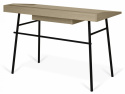 Bureau \'Punt\' - Eik/Zwart