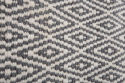 Vloerkleed \'Cozy Luxury\' 90x200cm - Grijs/Wit