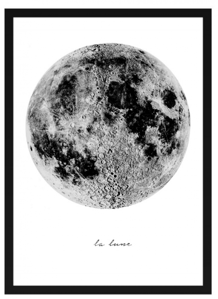 Poster - \'La Lune\' in de groep Inrichting / Decoratie / Schilderijen & posters bij Reforma (Poster_Lalune)