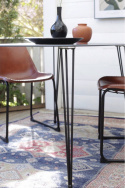 Stoel Vintage - Leer/IJzer