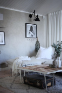 Salontafel Vintage - Wit Patina/Hout