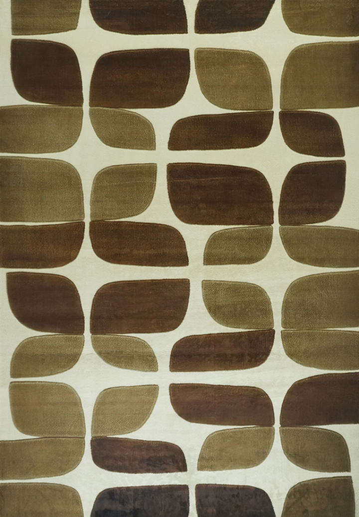 Tapijt \'Molirae\' - Bruin/Beige in de groep Inrichting / Vloerkleden bij Reforma (RG01-16)