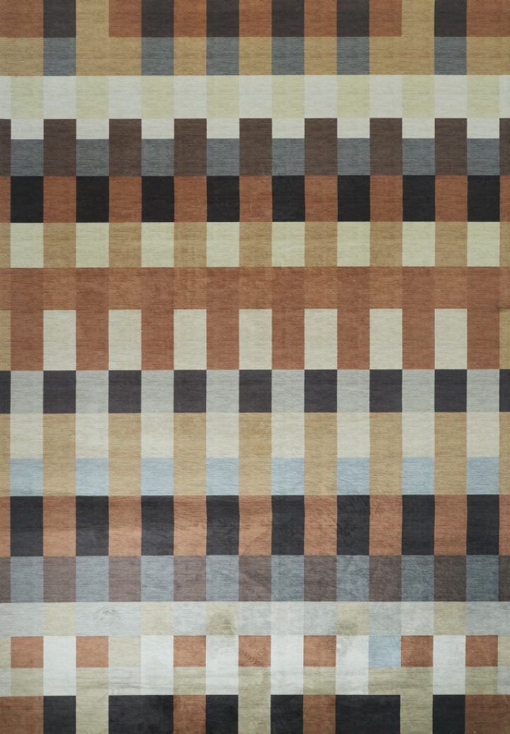 Tapijt \'Markelo\' - Bruin/Multi in de groep Vloerkleden bij Reforma (RG01-56)