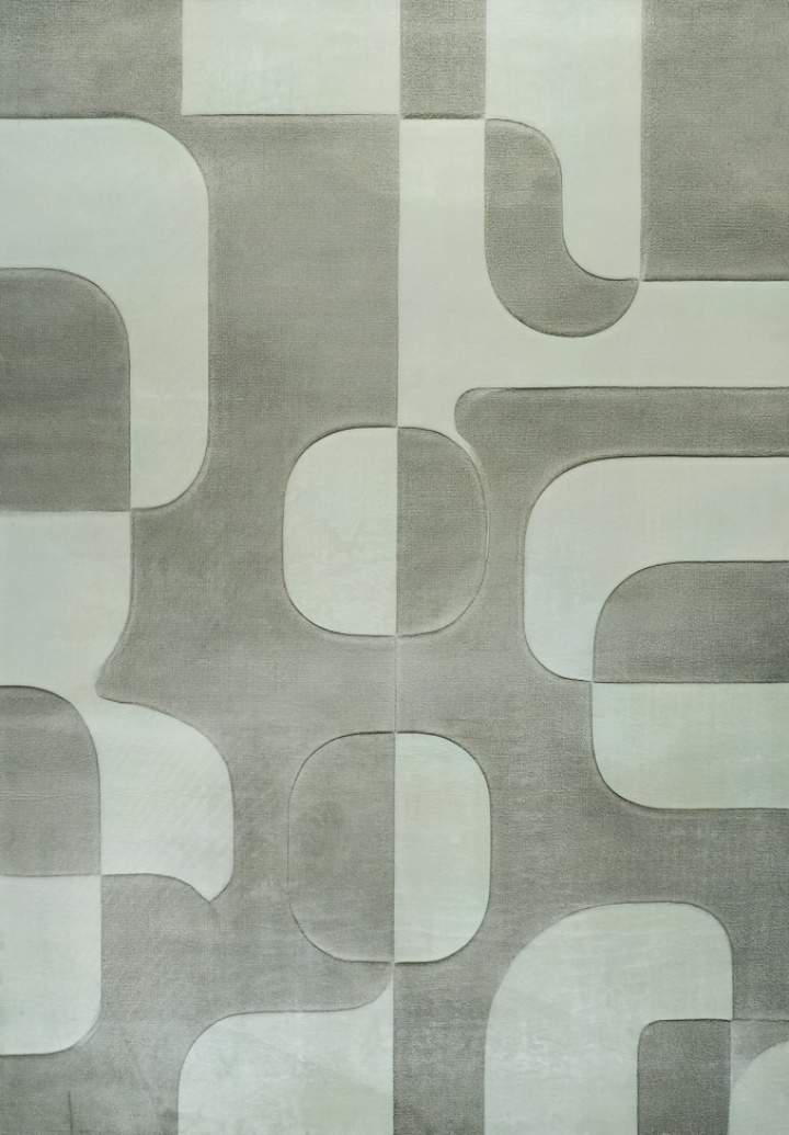 Tapijt \'Merano\' - Grijs in de groep Inrichting / Vloerkleden bij Reforma (RG01-61)