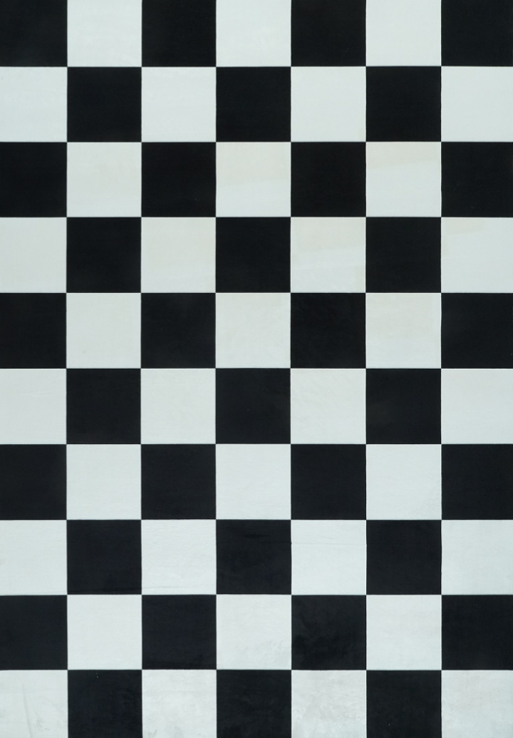 Tapijt \'Carrano\' - Zwart/Wit in de groep Inrichting / Vloerkleden bij Reforma (RG01-70)