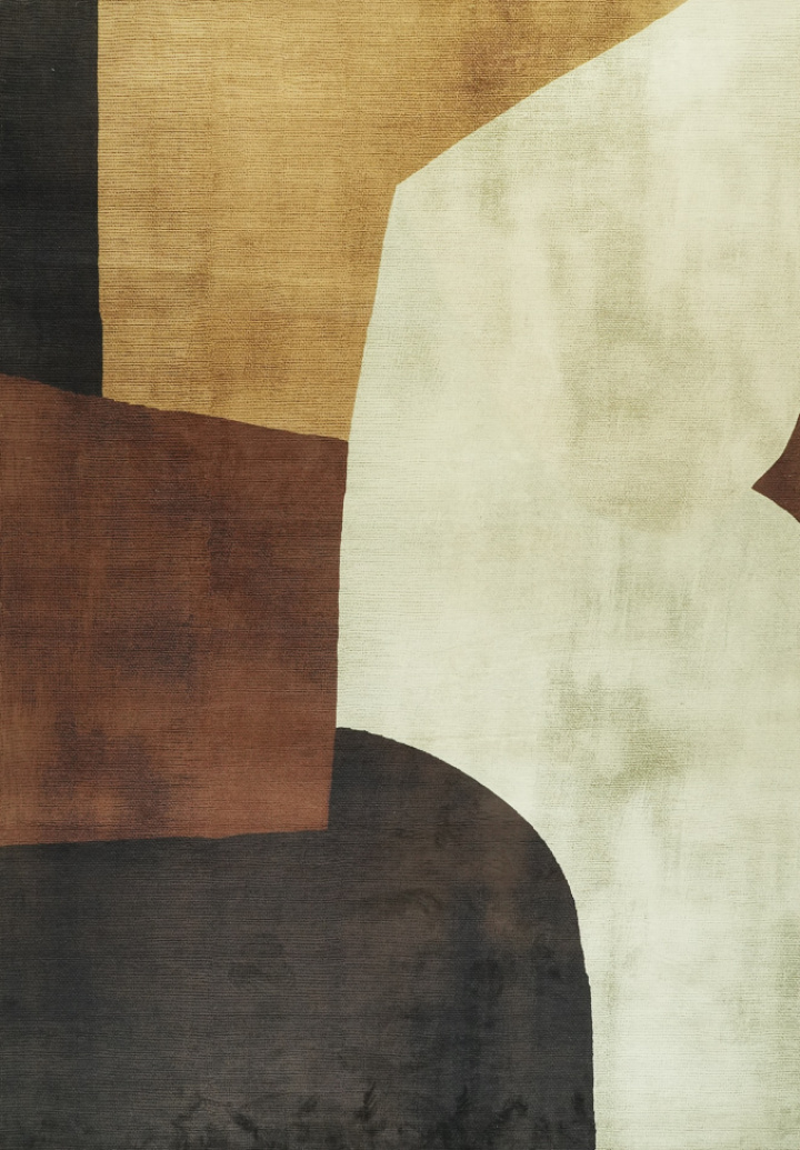 Tapijt \'Ventaro\' 200x280 cm - Bruin/Beige in de groep Inrichting / Vloerkleden bij Reforma (RG197)