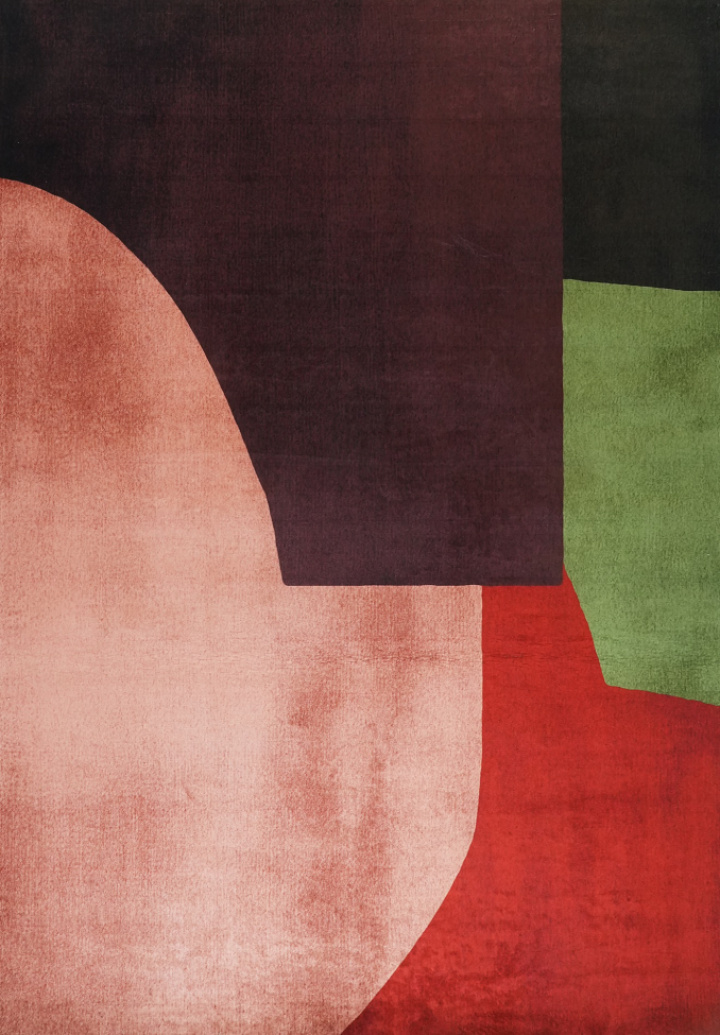 Tapijt \'Savelle\' 160x230 cm - Rood/Multi in de groep Inrichting / Vloerkleden bij Reforma (RG202)