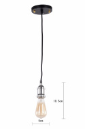 Plafondlamp \'Chrome\' - Glas/Metaal