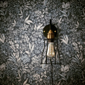Wandlamp Vintage - Messing/Staalnet