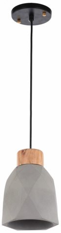 Hanglamp \'Mika\' - Hout/Cement