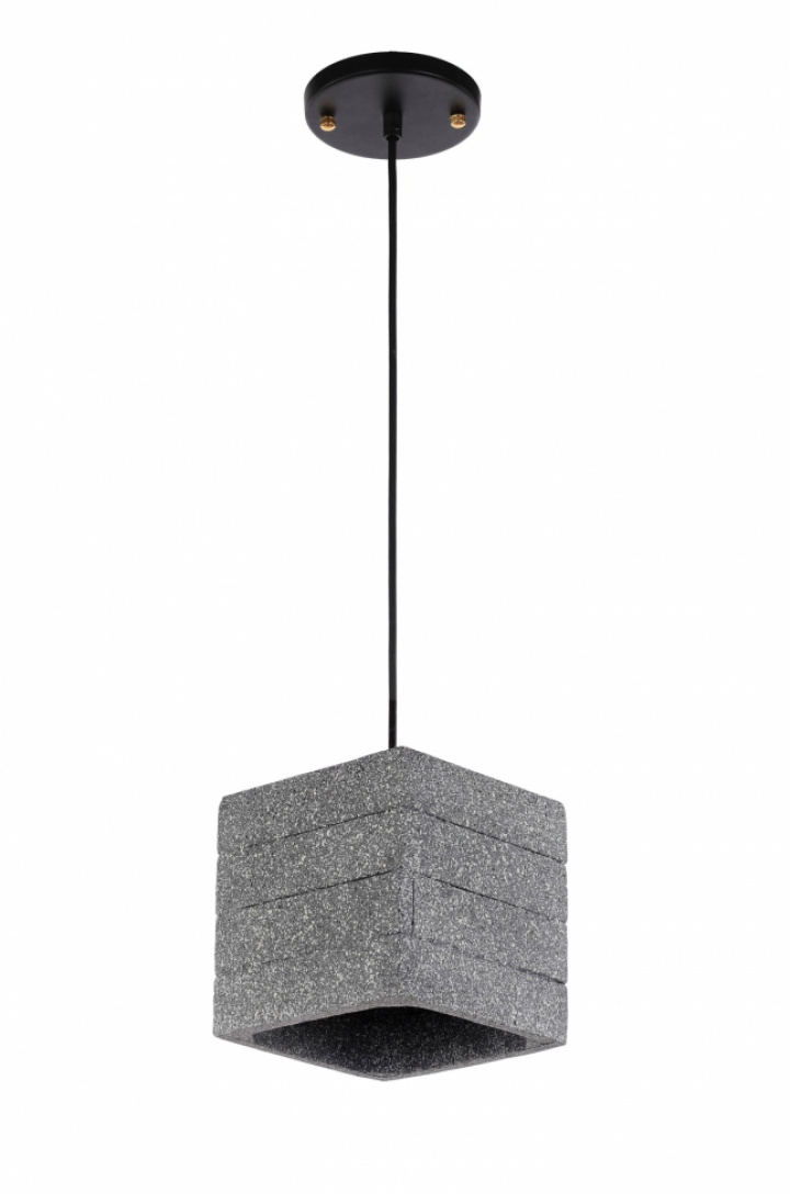 Hanglamp \'Stone Cube\' - Cement in de groep Verlichting / Lampen / Plafonds bij Reforma (RH192)