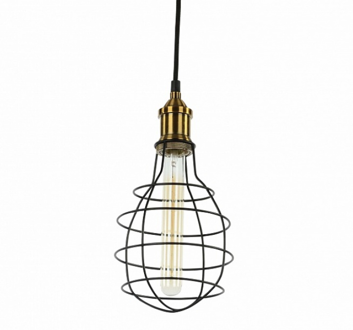 Hanglamp net - Zwart/Messing in de groep Verlichting / Lampen / Plafonds bij Reforma (RH566)
