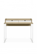 Bureau \'Rhone\' - Eiken/Wit