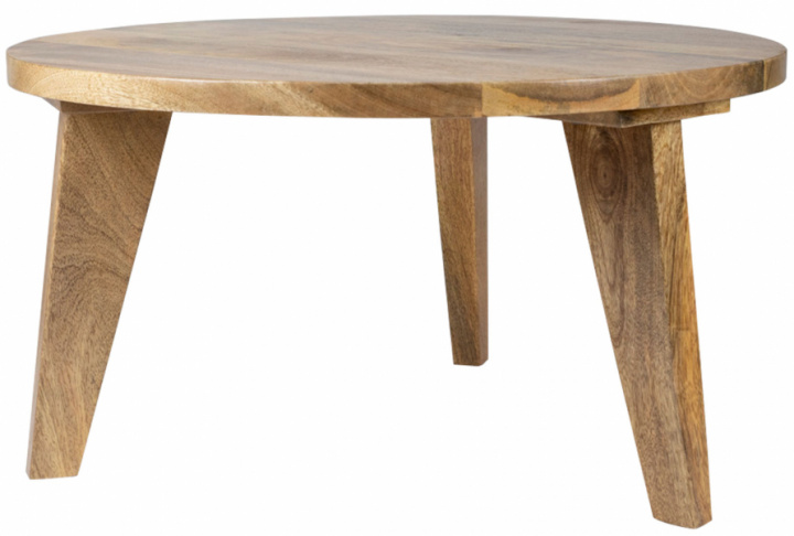 Salontafel Vintage Rond 65cm - Natuur in de groep Meubels / Tafels / Salontafels bij Reforma (S-NO13)