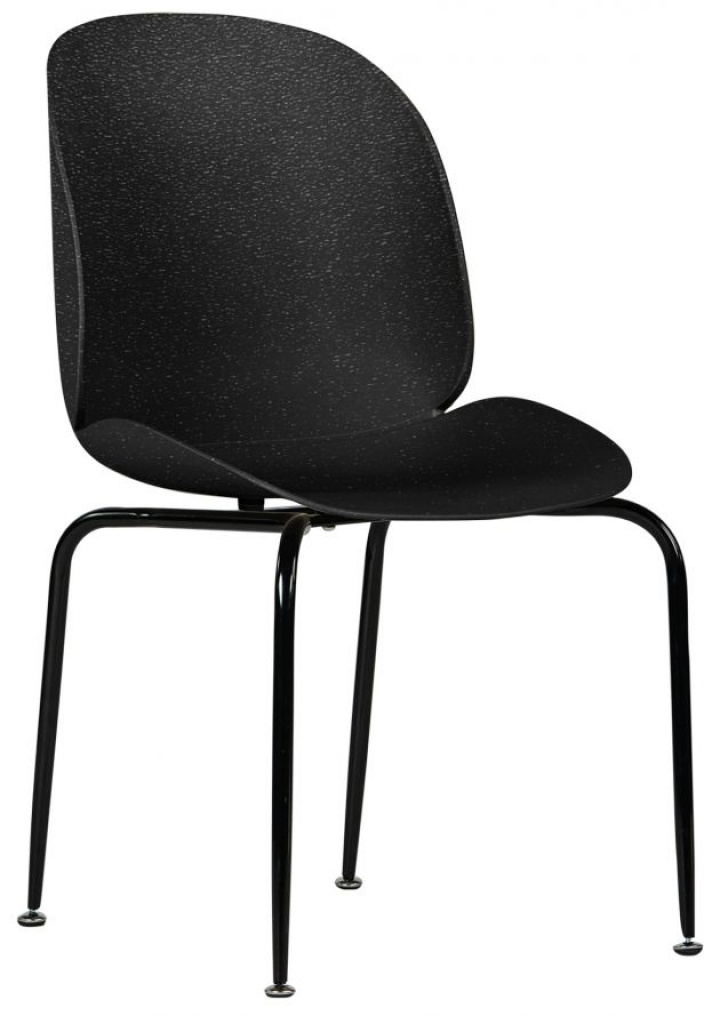 Stoel \'Lycke\' - Zwart in de groep Meubels / Zitmeubels / Stoelen bij Reforma (SC-263-Black)