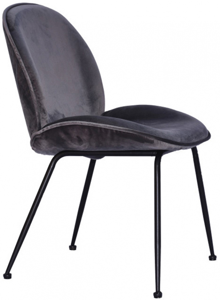 Stoel \'Lux\' - Grijs/Zwart in de groep Meubels / Zitmeubels / Stoelen bij Reforma (SC-263F-grey)