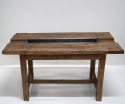Eettafel Vintage 153x76cm - Hout