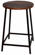 Kruk \'Leo\' - IJzer/hout