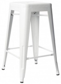 Kruk \'Montmartre\' 65cm - Wit