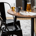 Stoel \'Montmartre\' - Zwart gelakt