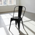 Stoel \'Montmartre\' - Zwart gelakt