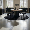 Stoel \'Montmartre\' - Zwart gelakt