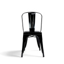 Stoel \'Montmartre\' - Zwart gelakt
