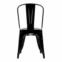 Stoel \'Montmartre\' - Zwart gelakt