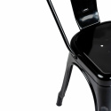 Stoel \'Montmartre\' - Zwart gelakt