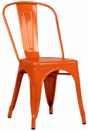 Stoel \'Montmartre\' - Oranje gelakt