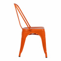 Stoel \'Montmartre\' - Oranje gelakt
