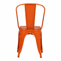 Stoel \'Montmartre\' - Oranje gelakt