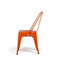 Stoel \'Montmartre\' - Oranje gelakt