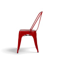 Stoel \'Montmartre\' - Rood gelakt