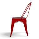 Stoel \'Montmartre\' - Rood gelakt