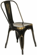 Stoel \'Montmartre\' - Vintage zwart/antiek