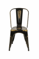 Stoel \'Montmartre\' - Vintage zwart/antiek