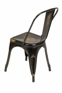 Stoel \'Montmartre\' - Vintage zwart/antiek