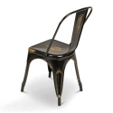 Stoel \'Montmartre\' - Vintage zwart/antiek
