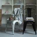 Stoel \'Montmartre\' - Vintage zwart