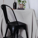 Stoel \'Montmartre\' - Vintage zwart