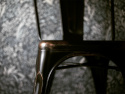 Stoel \'Montmartre\' - Vintage zwart